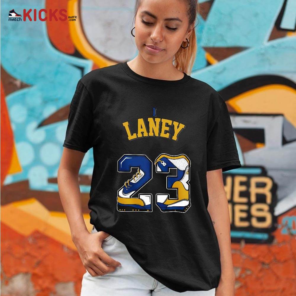 Number 23 Sneaker Shirt Match 2023 Laney 1s, Jordan 1 Retro High Laney MKO T-Shirt Number 23 Sneaker Shirt Match 2023 Laney 1s, Jordan 1 Retro High Laney MKO T-Shirt