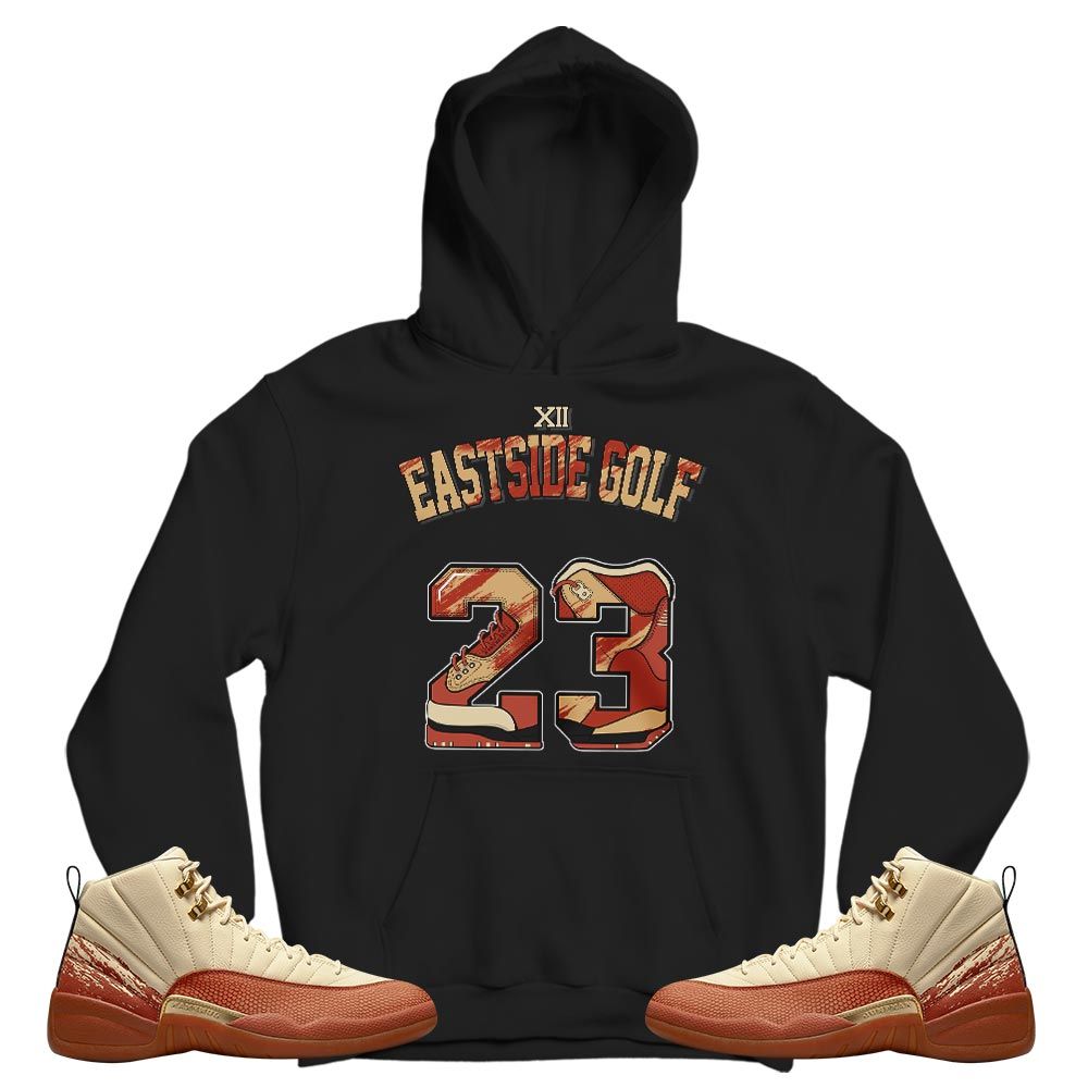 Number 23 Sneaker Shirt Match Eastside Golf 12s, Jordan 12 Retro Eastside Golf MKO T-Shirt