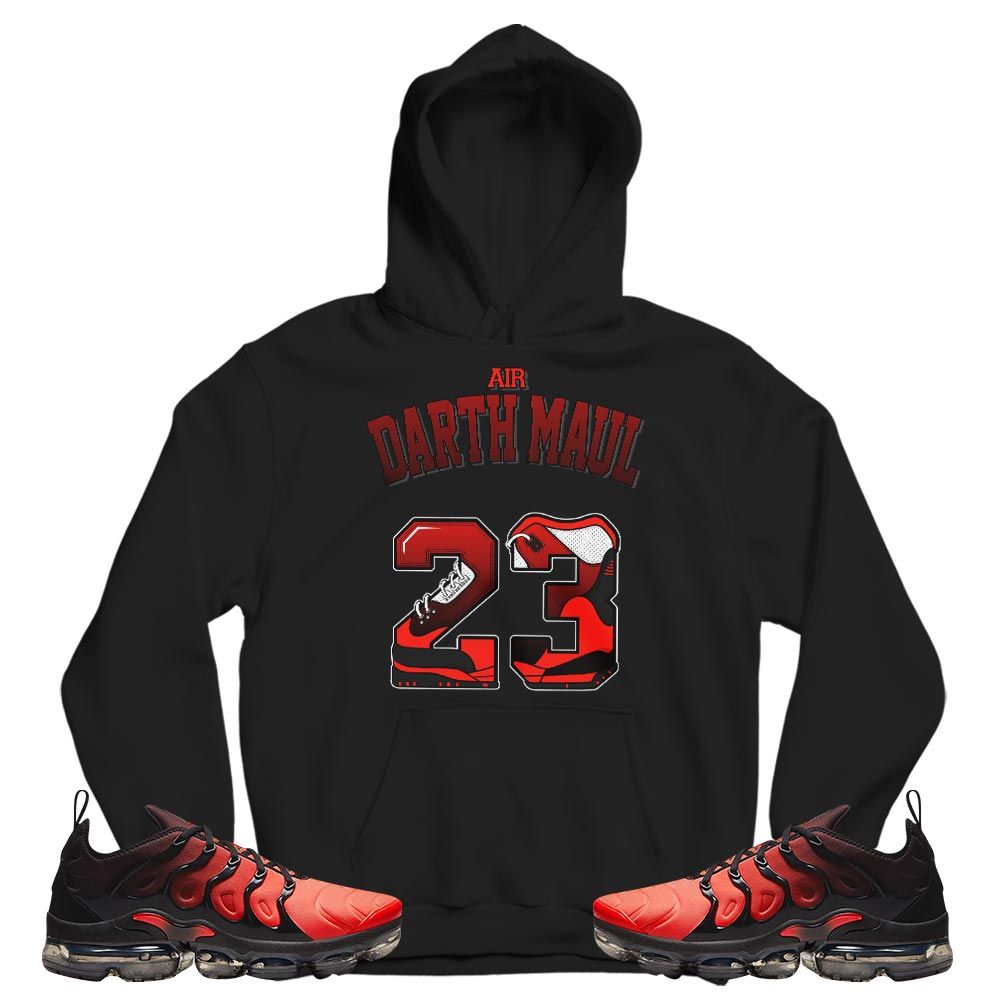 Number 23 Sneaker Shirt Match Vapormax Plus Red Black, Air VaporMax Plus Darth Maul MKO T-Shirt