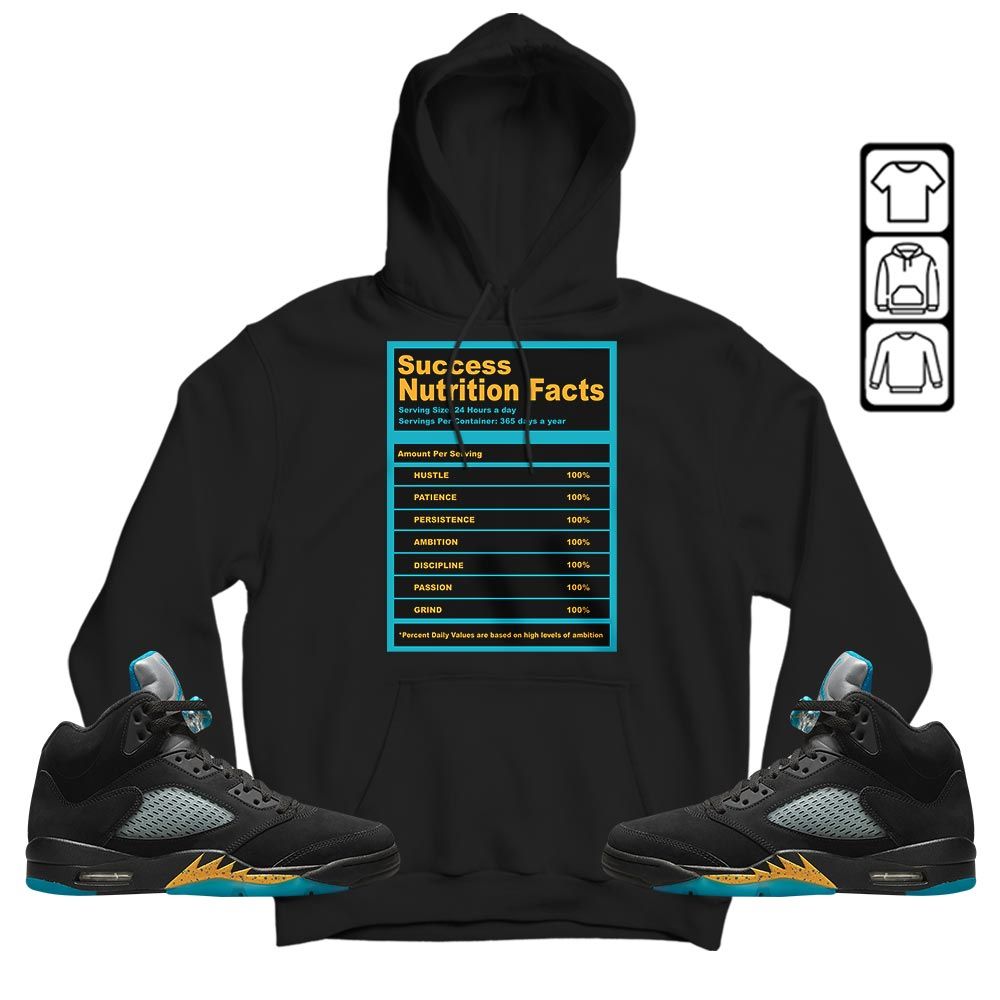 Nutrition Facts Sneaker Shirt Match 2023 Retro Aqua 5s, Jordan 5 Aqua MKO T-Shirt Nutrition Facts Sneaker Shirt Match 2023 Retro Aqua 5s, Jordan 5 Aqua MKO T-Shirt