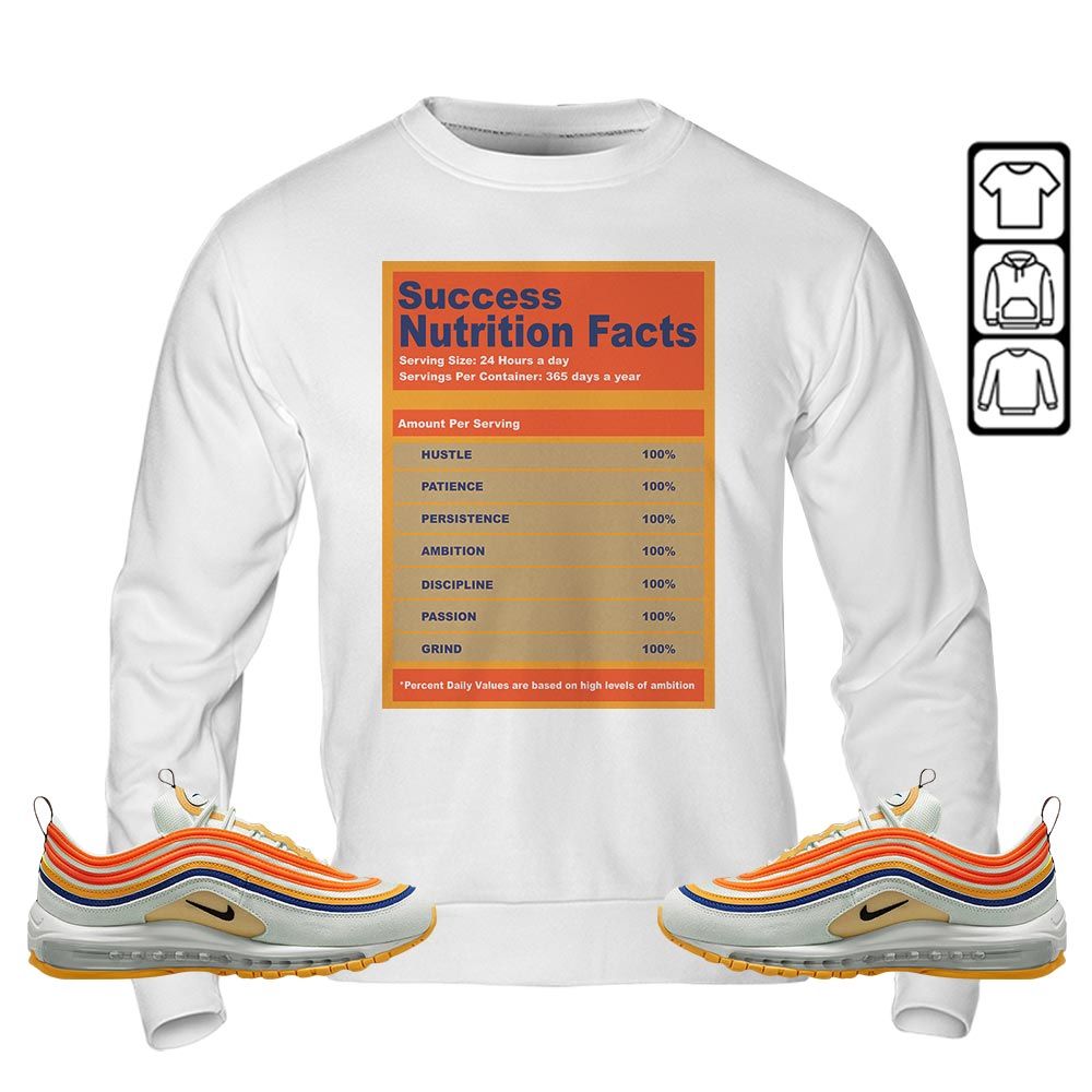 Nutrition Facts Sneaker Shirt Match Max 97 Frank Rudy, Air Max 97 SE Air Pressure MKO T-Shirt Nutrition Facts Sneaker Shirt Match Max 97 Frank Rudy, Air Max 97 SE Air Pressure MKO T-Shirt