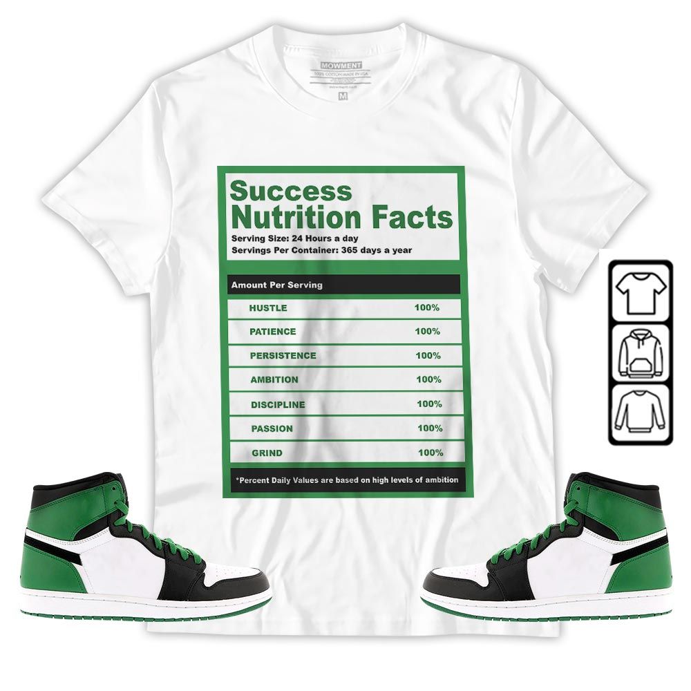 Nutrition Facts Sneaker Shirt Match OG Celtics 1s, Jordan 1 High OG Celtics MKO T-Shirt Nutrition Facts Sneaker Shirt Match OG Celtics 1s, Jordan 1 High OG Celtics MKO T-Shirt