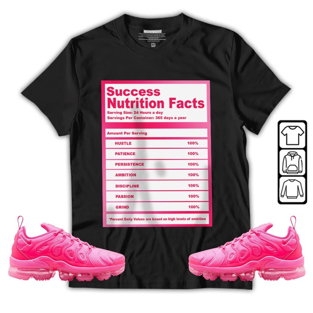Nutrition Facts Sneaker Shirt Match Plus Triple Pink, Air VaporMax Plus Triple Pink MKO T-Shirt Nutrition Facts Sneaker Shirt Match Plus Triple Pink, Air VaporMax Plus Triple Pink MKO T-Shirt