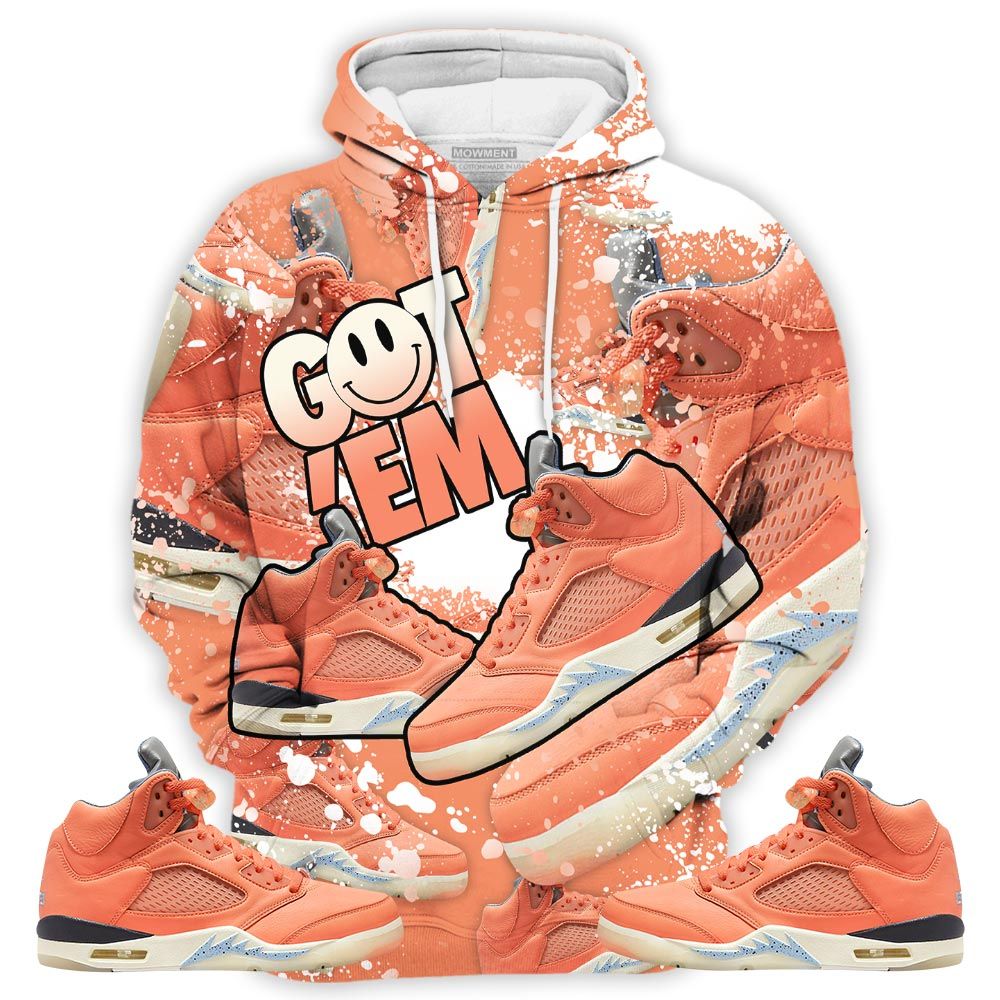 Orange Got Em Shoes Smile Sneaker Shirt Match Crimson Bliss 5S, Jordan 5 Dj Khaled Crimson Bliss Hoodie Sweatshirt Tee All Over Print MKO Shirt Orange Got Em Shoes Smile Sneaker Shirt Match Crimson Bliss 5S, Jordan 5 Dj Khaled Crimson Bliss Hoodie Sweatshirt Tee All Over Print MKO Shirt