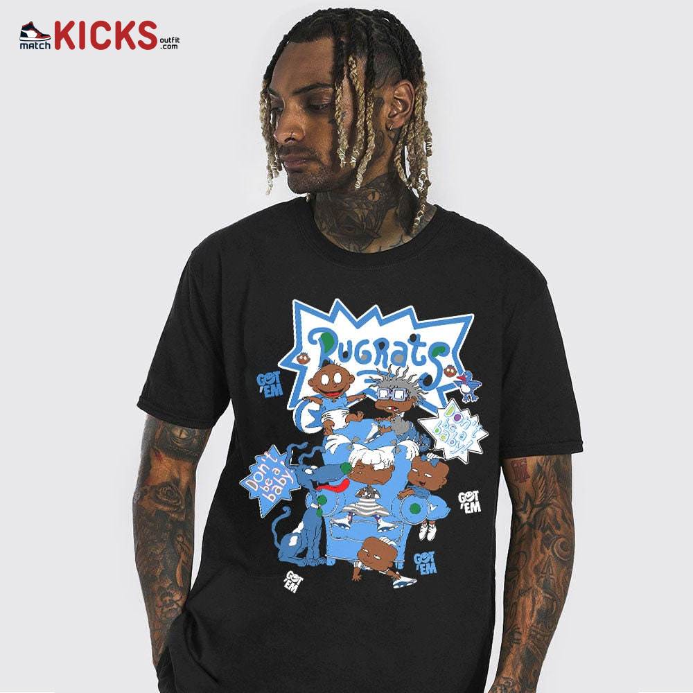Outfit Sneaker Shirt Match Jordan 13 French Blue – Rugrats 90s Kids Melanin – French Blue 13s MKO T-Shirt Outfit Sneaker Shirt Match Jordan 13 French Blue – Rugrats 90s Kids Melanin – French Blue 13s MKO T-Shirt