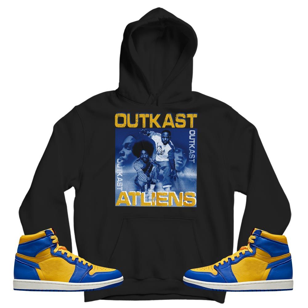 Outkast Atliens Sneaker Shirt Match 2023 Laney 1s, Jordan 1 Retro High Laney MKO T-Shirt Outkast Atliens Sneaker Shirt Match 2023 Laney 1s, Jordan 1 Retro High Laney MKO T-Shirt