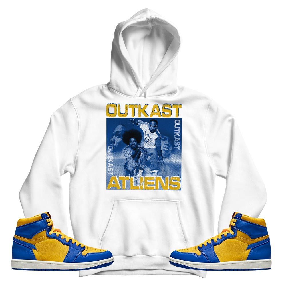 Outkast Atliens Sneaker Shirt Match 2023 Laney 1s, Jordan 1 Retro High Laney MKO T-Shirt Outkast Atliens Sneaker Shirt Match 2023 Laney 1s, Jordan 1 Retro High Laney MKO T-Shirt