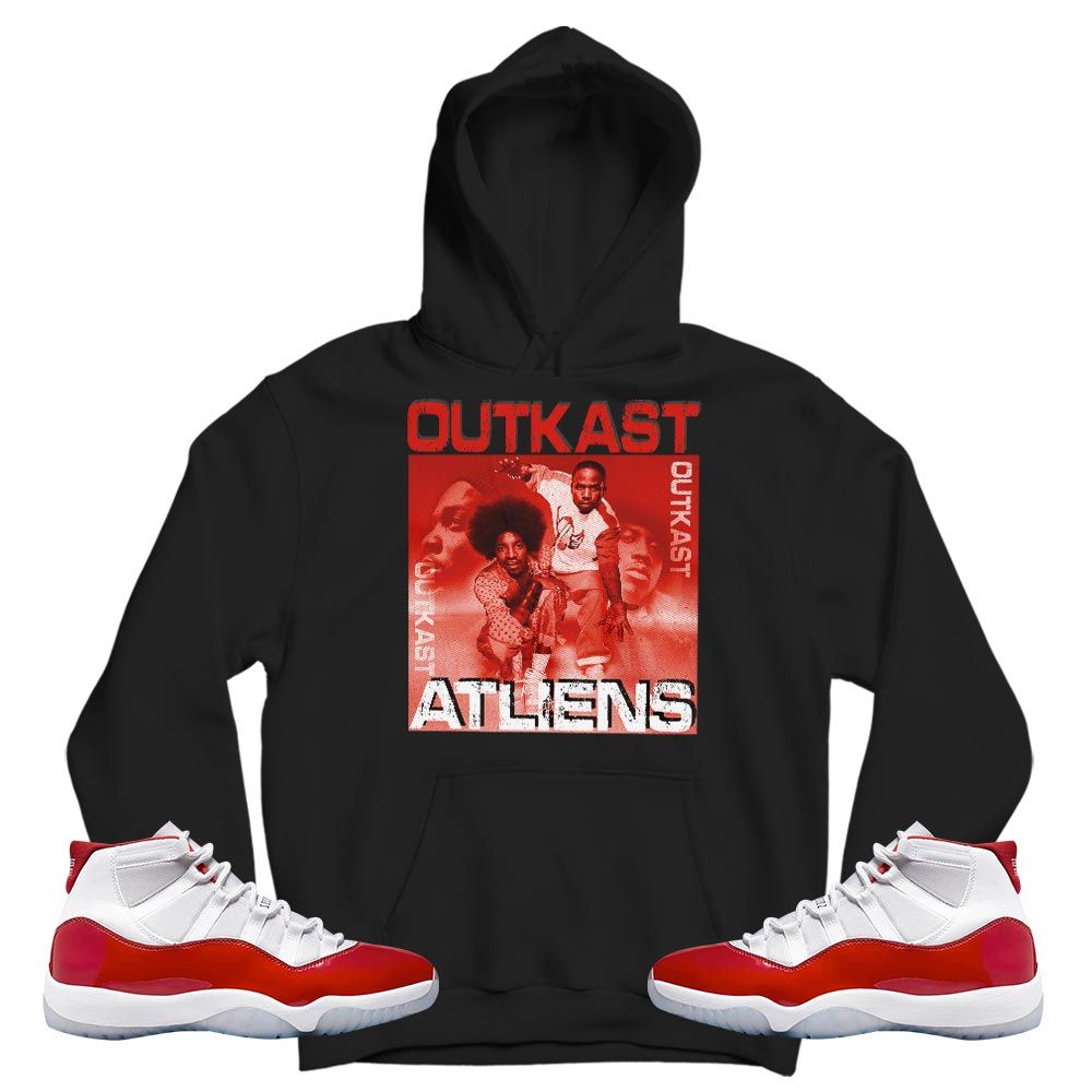Outkast Atliens Sneaker Shirt Match Cherry 11s, Jordan 11 Retro Cherry MKO T-Shirt