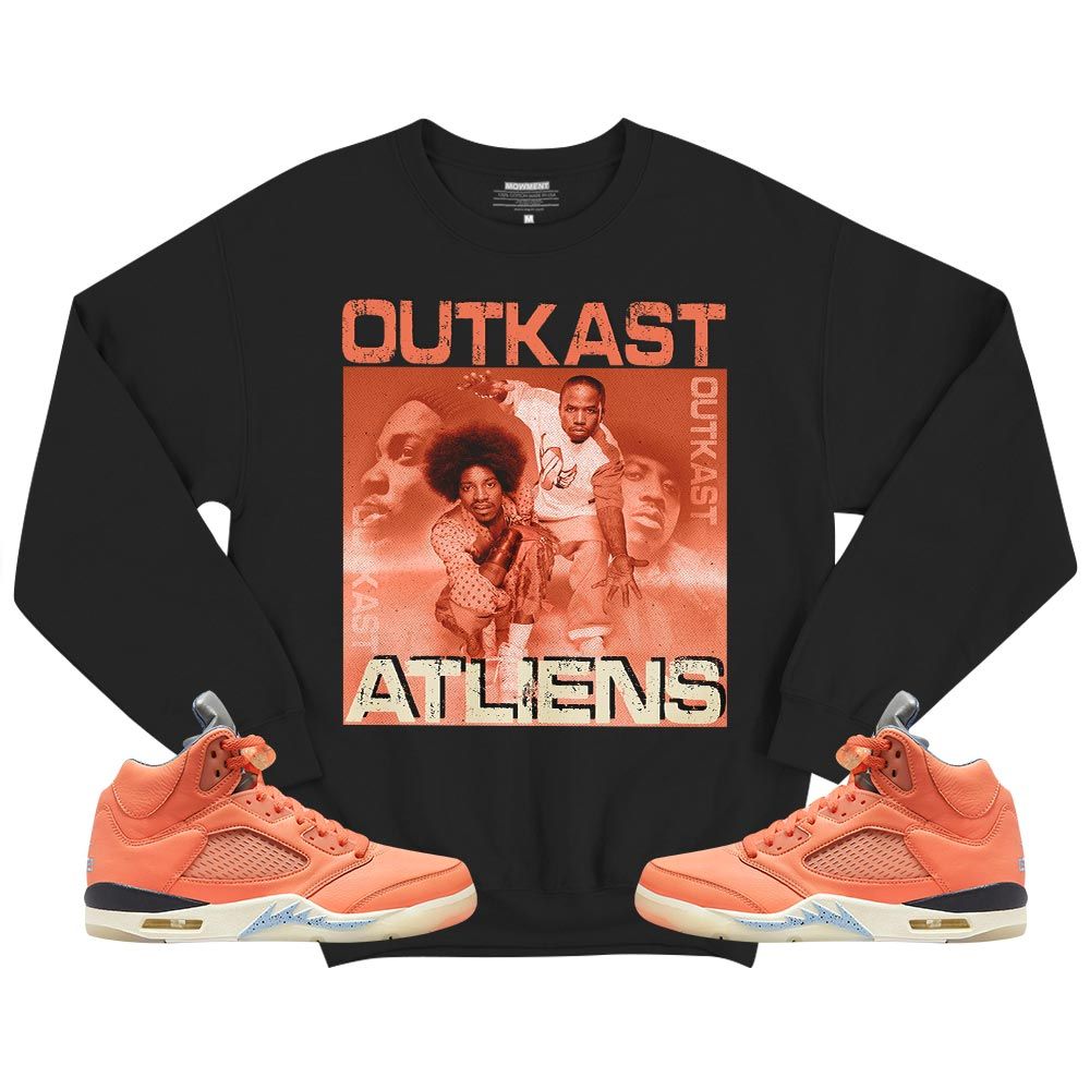 Outkast Atliens Sneaker Shirt Match Crimson Bliss 5s, Jordan 5 DJ Khaled Crimson Bliss MKO T-Shirt Outkast Atliens Sneaker Shirt Match Crimson Bliss 5s, Jordan 5 DJ Khaled Crimson Bliss MKO T-Shirt