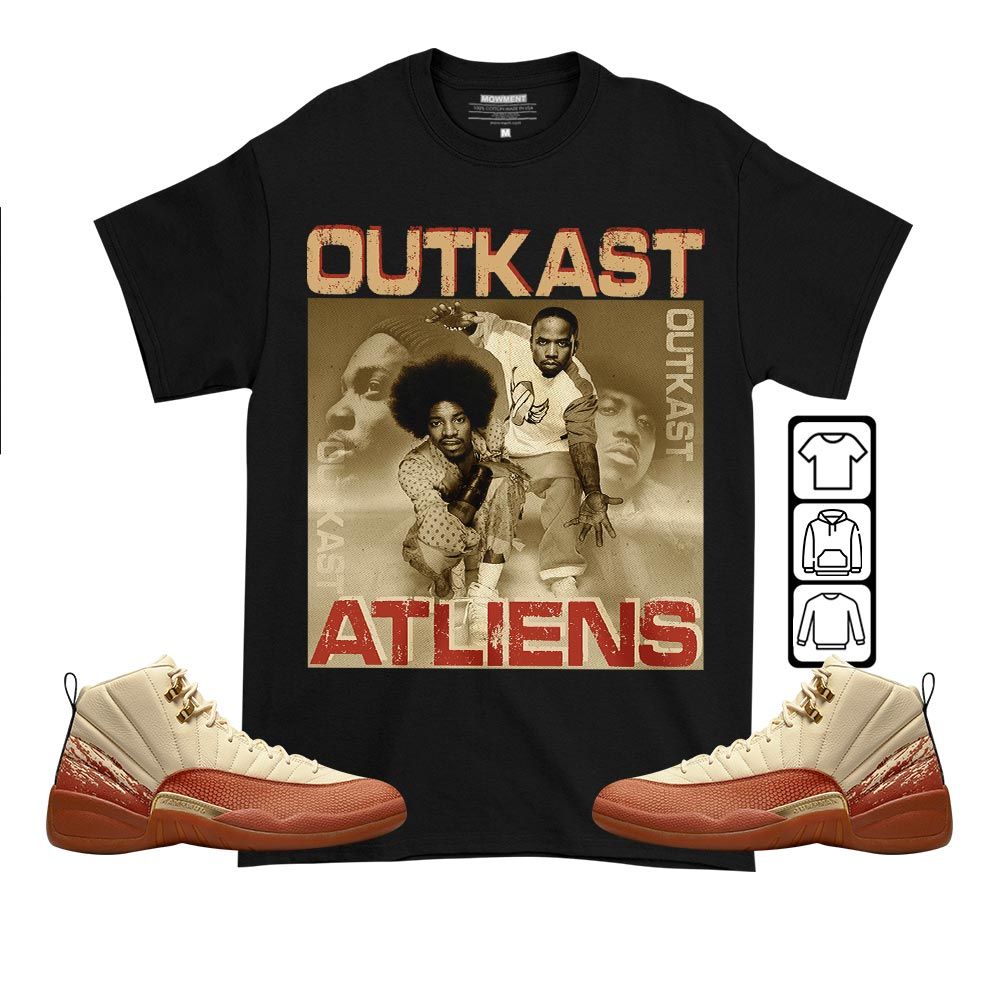 Outkast Atliens Sneaker Shirt Match Eastside Golf 12s, Jordan 12 Retro Eastside Golf MKO T-Shirt Outkast Atliens Sneaker Shirt Match Eastside Golf 12s, Jordan 12 Retro Eastside Golf MKO T-Shirt