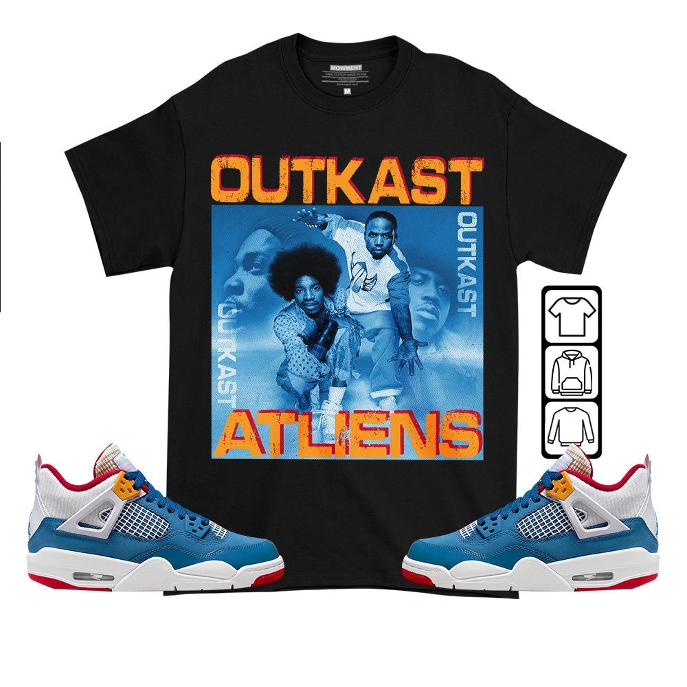 Outkast Atliens Sneaker Shirt Match Messy Room 4s, Jordan 4 GS Messy Room MKO T-Shirt Outkast Atliens Sneaker Shirt Match Messy Room 4s, Jordan 4 GS Messy Room MKO T-Shirt