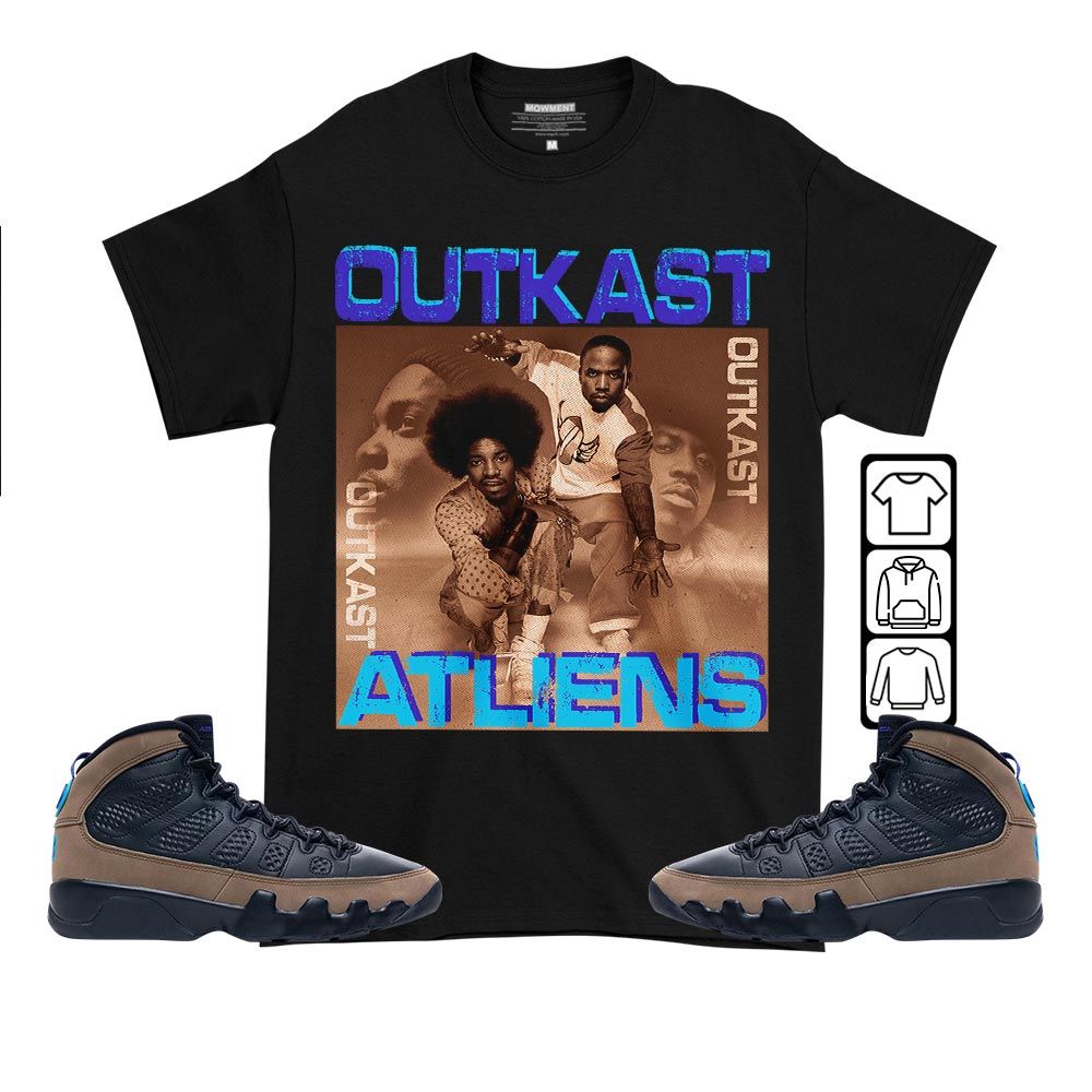 Outkast Atliens Sneaker Shirt Match Olive Concord 9s, Jordan 9 Olive Concord MKO T-Shirt