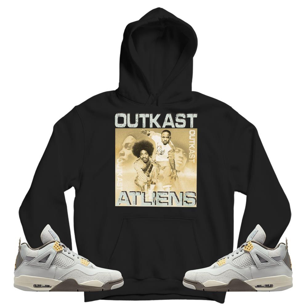 Outkast Atliens Sneaker Shirt Match Retro Craft 4s, Jordan 4 Craft Photon Dust MKO T-Shirt