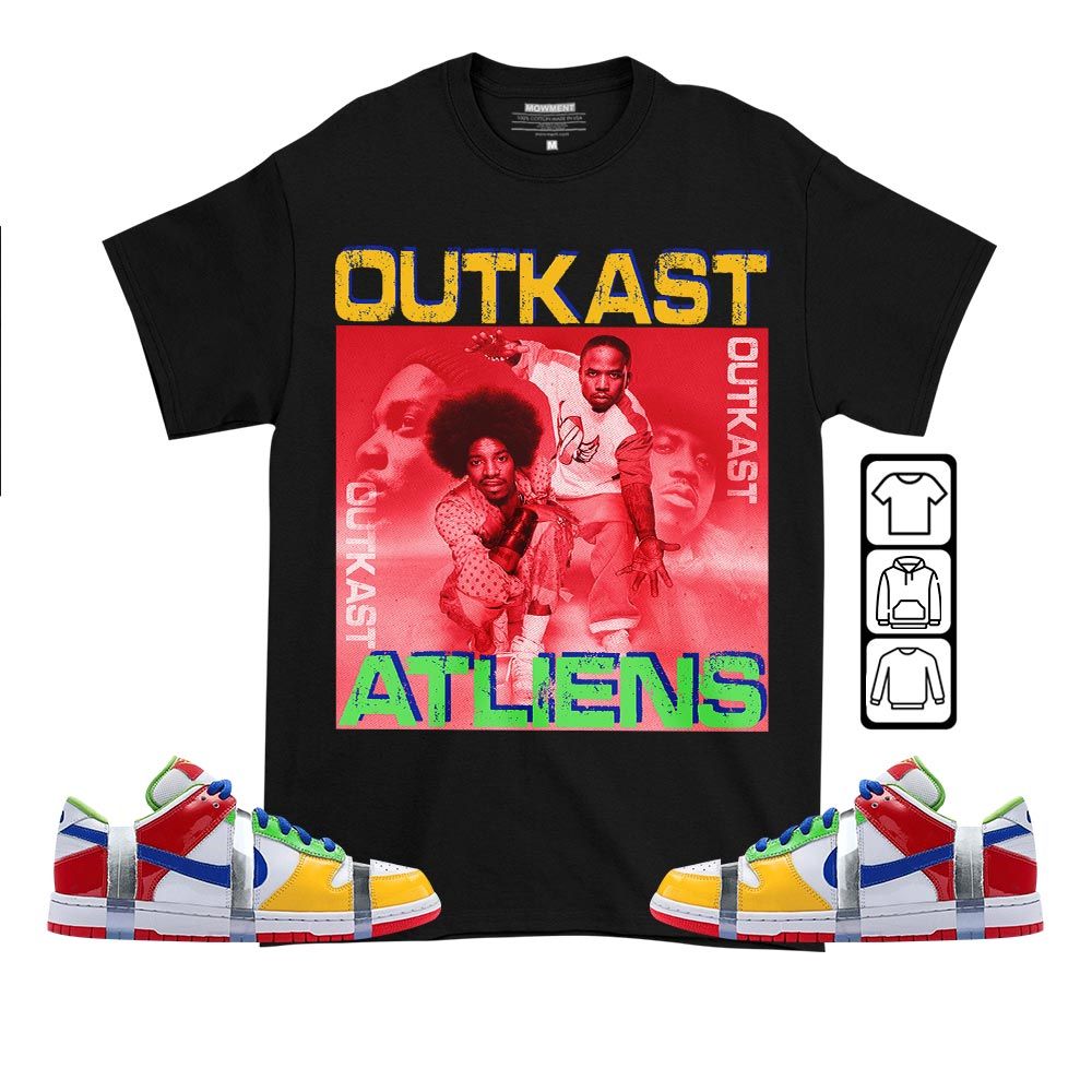 Outkast Atliens Sneaker Shirt Match SB Dunk Low eBay, SB Dunk Low Sandy MKO T-Shirt