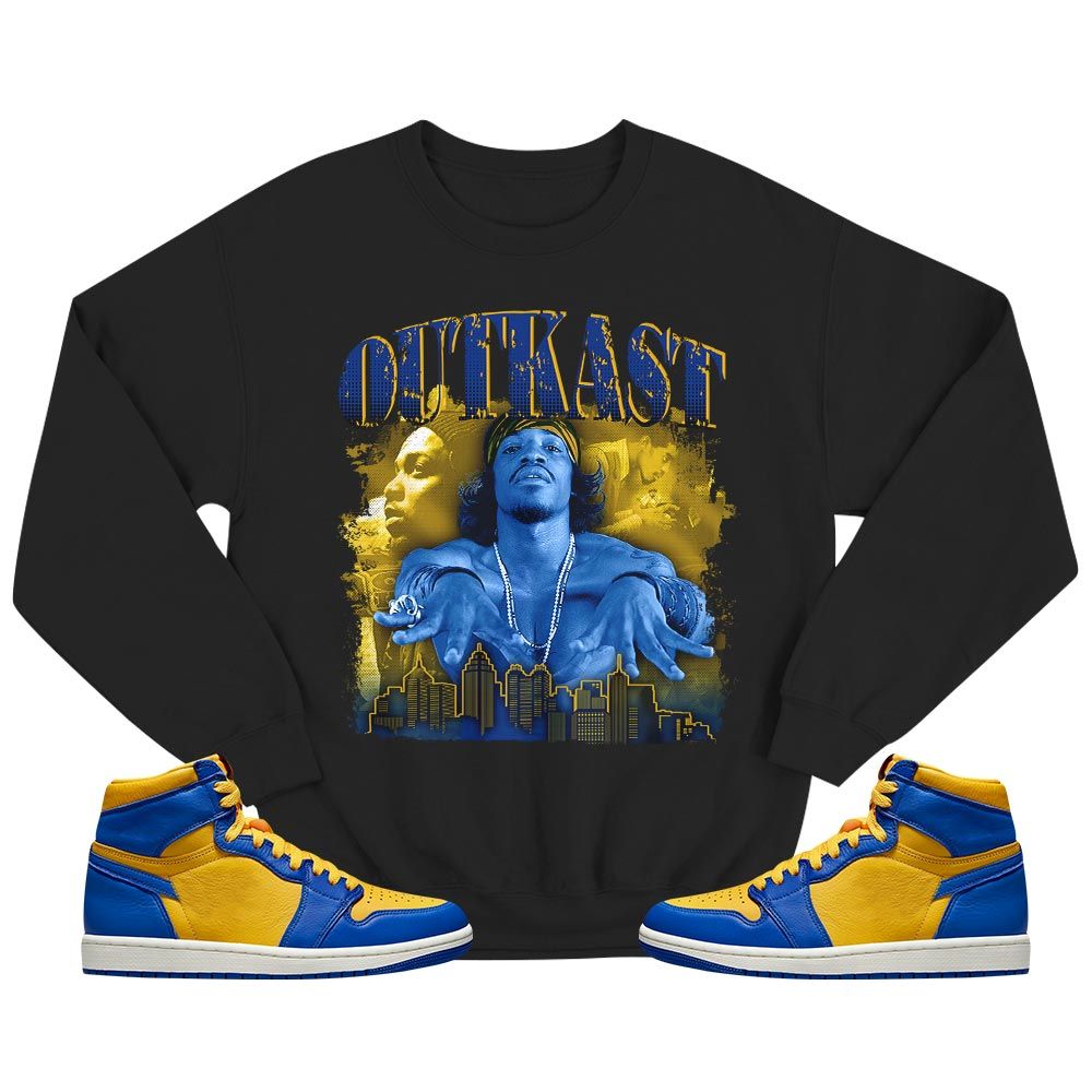 Outkast Benjamin Sneaker Shirt Match 2023 Laney 1s, Jordan 1 Retro High Laney MKO T-Shirt Outkast Benjamin Sneaker Shirt Match 2023 Laney 1s, Jordan 1 Retro High Laney MKO T-Shirt