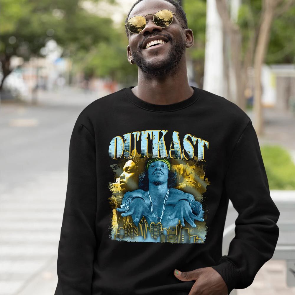 Outkast Benjamin Sneaker Shirt Match Dunk High Blue Chill, Dunk High Homer Simpson MKO T-Shirt Outkast Benjamin Sneaker Shirt Match Dunk High Blue Chill, Dunk High Homer Simpson MKO T-Shirt