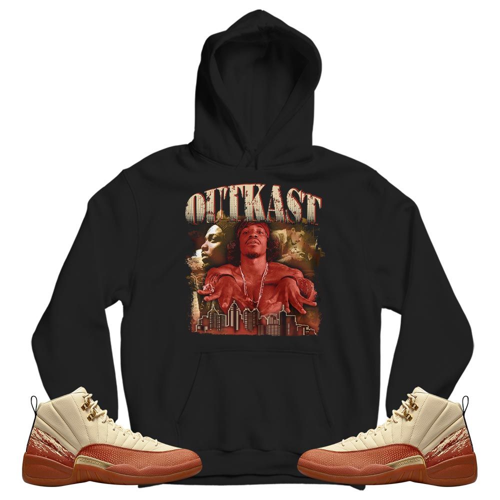 Outkast Benjamin Sneaker Shirt Match Eastside Golf 12s, Jordan 12 Retro Eastside Golf MKO T-Shirt