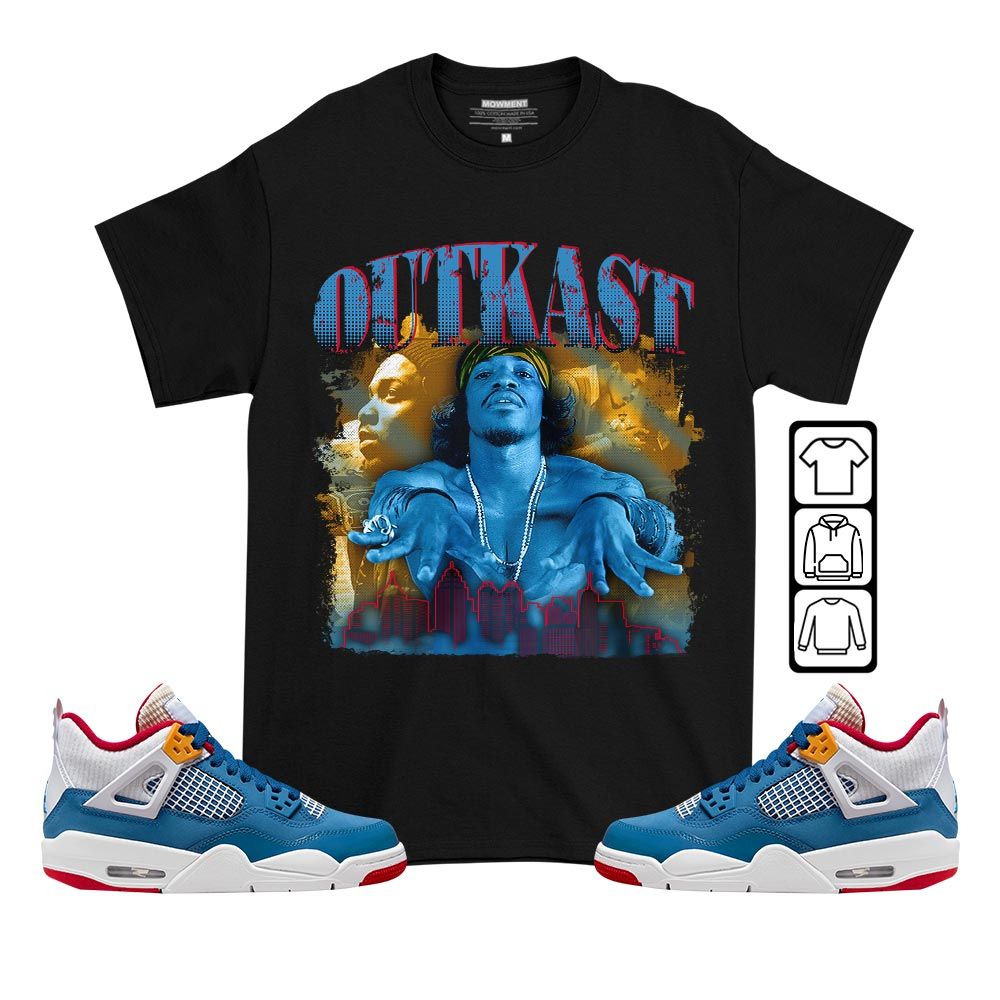 Outkast Benjamin Sneaker Shirt Match Messy Room 4s, Jordan 4 GS Messy Room MKO T-Shirt Outkast Benjamin Sneaker Shirt Match Messy Room 4s, Jordan 4 GS Messy Room MKO T-Shirt