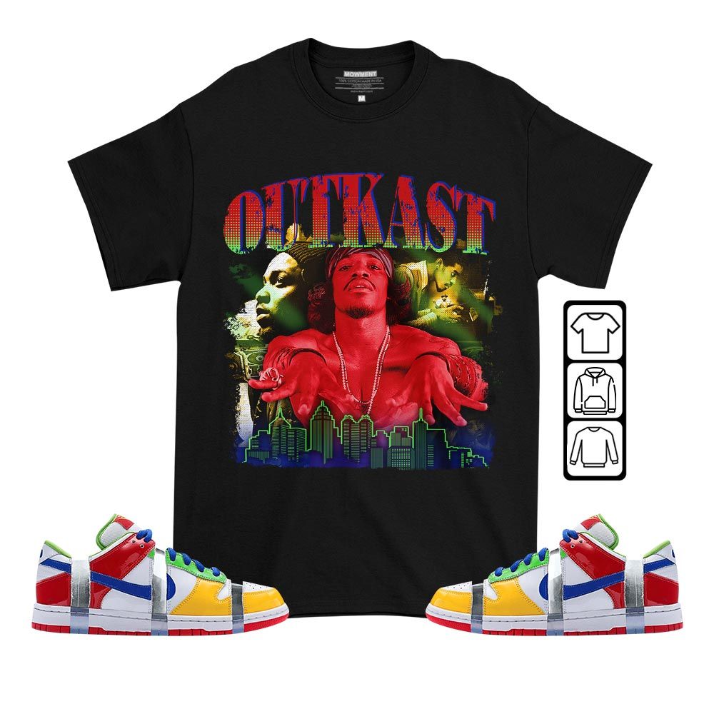 Outkast Benjamin Sneaker Shirt Match SB Dunk Low eBay, SB Dunk Low Sandy MKO T-Shirt
