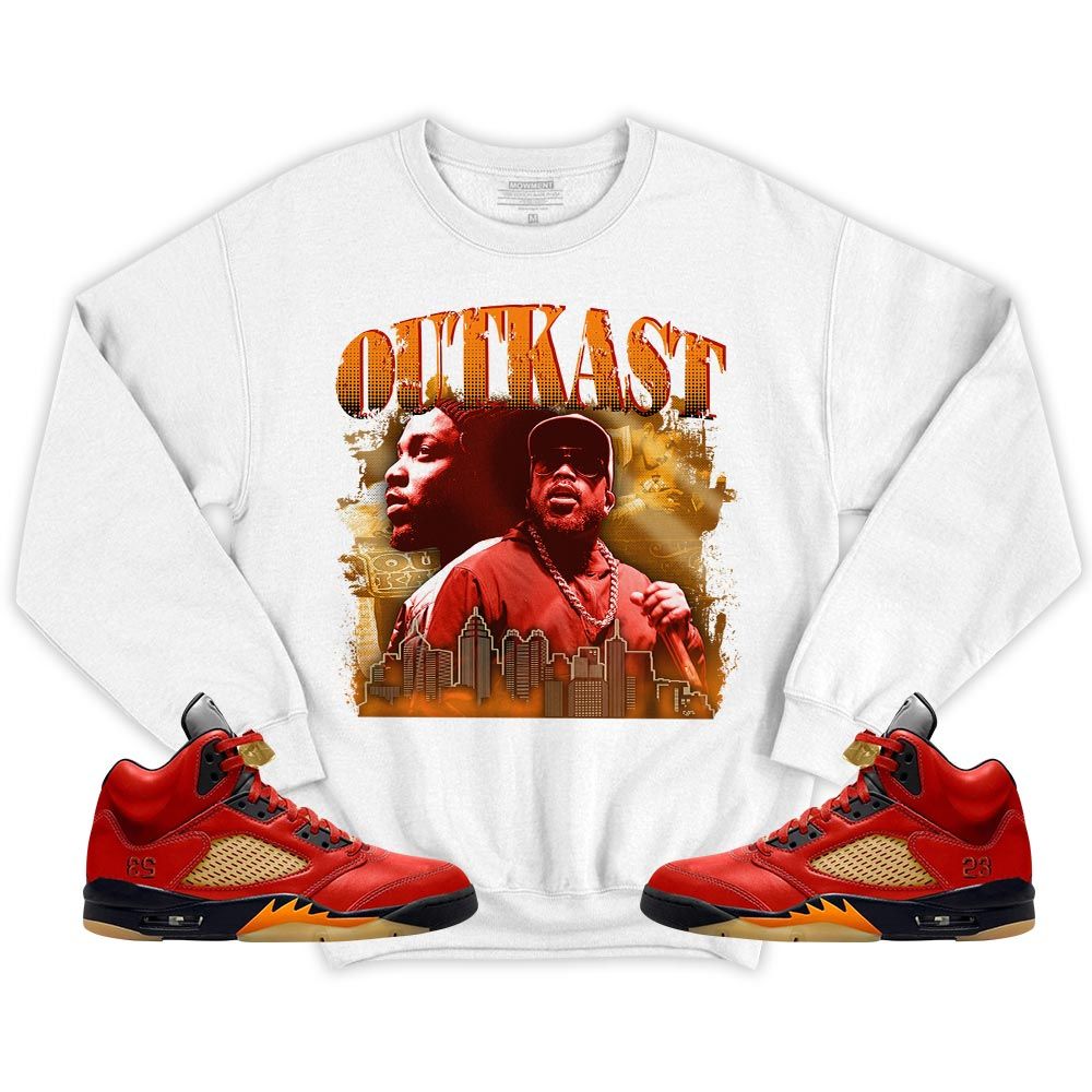 Outkast BigBoi Sneaker Shirt Match 5 Dunk On Mars, Jordan 5 Mars For Her MKO T-Shirt Outkast BigBoi Sneaker Shirt Match 5 Dunk On Mars, Jordan 5 Mars For Her MKO T-Shirt