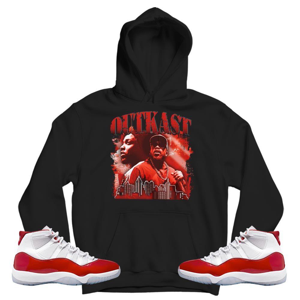 Outkast BigBoi Sneaker Shirt Match Cherry 11s, Jordan 11 Retro Cherry MKO T-Shirt Outkast BigBoi Sneaker Shirt Match Cherry 11s, Jordan 11 Retro Cherry MKO T-Shirt