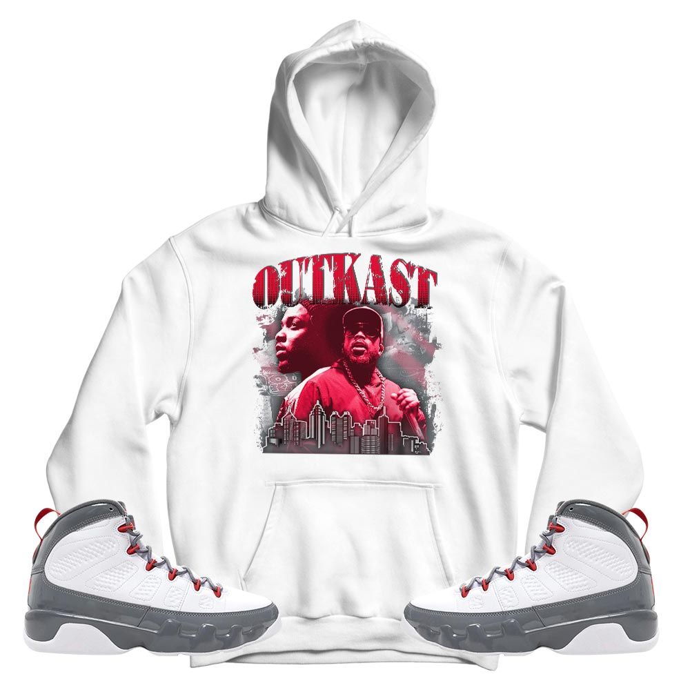Outkast BigBoi Sneaker Shirt Match Fire Red 9s, Jordan 9 Retro Fire Red MKO T-Shirt Outkast BigBoi Sneaker Shirt Match Fire Red 9s, Jordan 9 Retro Fire Red MKO T-Shirt