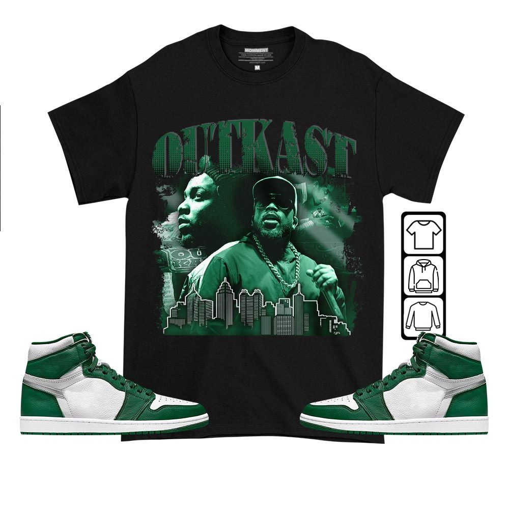 Outkast BigBoi Sneaker Shirt Match High Gorge Green 1s, Jordan 1 Retro High Gorge Green MKO T-Shirt Outkast BigBoi Sneaker Shirt Match High Gorge Green 1s, Jordan 1 Retro High Gorge Green MKO T-Shirt
