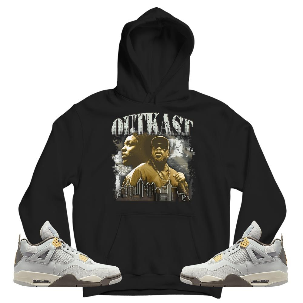 Outkast BigBoi Sneaker Shirt Match Retro Craft 4s, Jordan 4 Craft Photon Dust MKO T-Shirt
