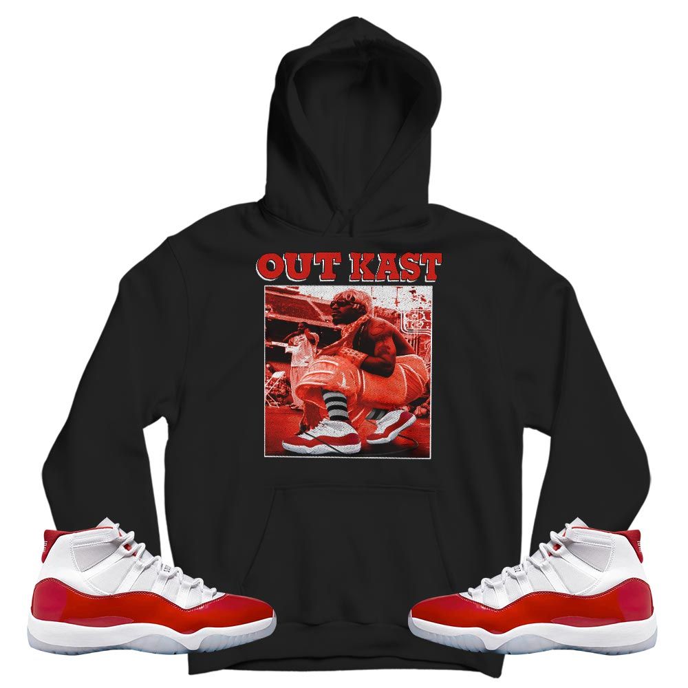 OutKast JD Sneaker Shirt Match Cherry 11s, Jordan 11 Retro Cherry MKO T-Shirt