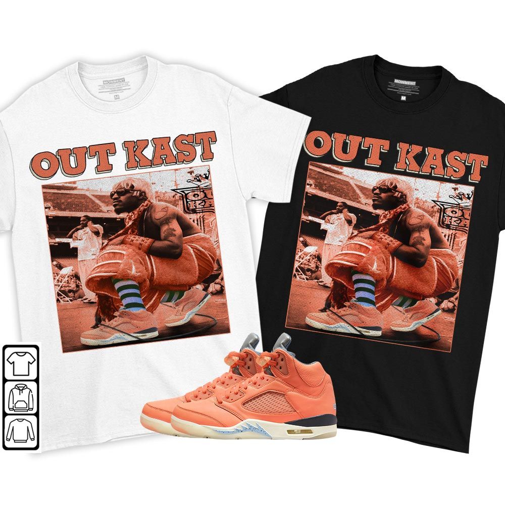 OutKast JD Sneaker Shirt Match Crimson Bliss 5s, Jordan 5 DJ Khaled Crimson Bliss MKO T-Shirt OutKast JD Sneaker Shirt Match Crimson Bliss 5s, Jordan 5 DJ Khaled Crimson Bliss MKO T-Shirt
