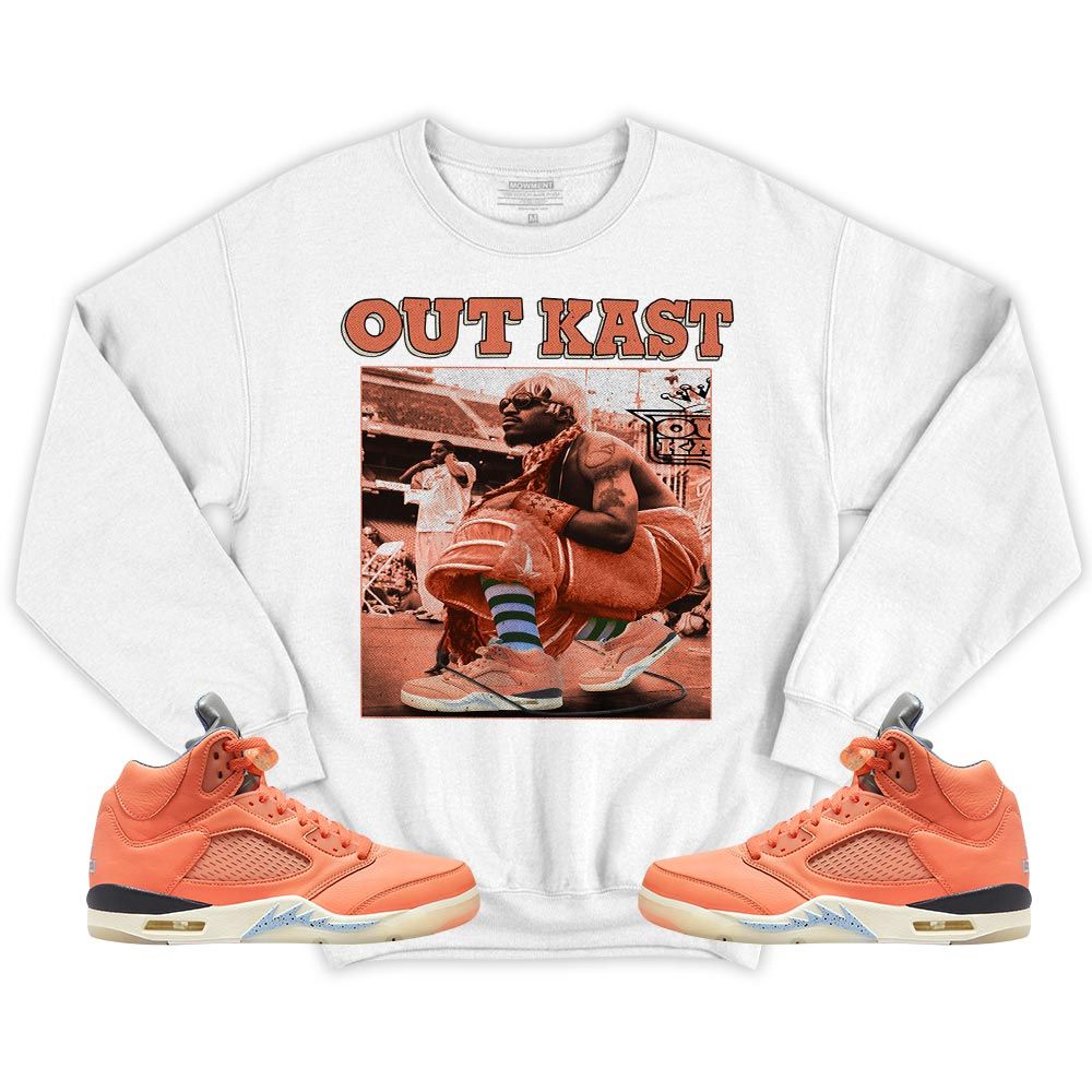 OutKast JD Sneaker Shirt Match Crimson Bliss 5s, Jordan 5 DJ Khaled Crimson Bliss MKO T-Shirt OutKast JD Sneaker Shirt Match Crimson Bliss 5s, Jordan 5 DJ Khaled Crimson Bliss MKO T-Shirt