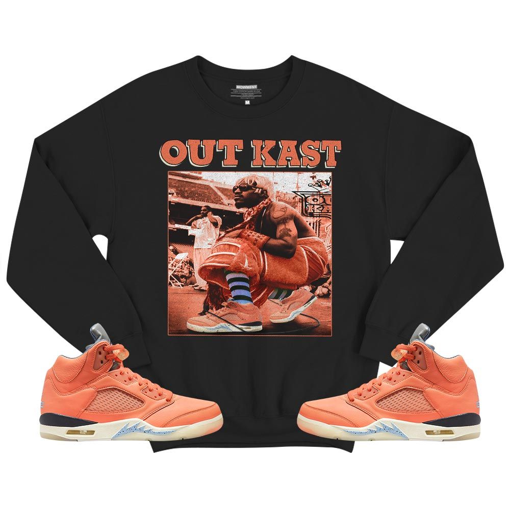 OutKast JD Sneaker Shirt Match Crimson Bliss 5s, Jordan 5 DJ Khaled Crimson Bliss MKO T-Shirt OutKast JD Sneaker Shirt Match Crimson Bliss 5s, Jordan 5 DJ Khaled Crimson Bliss MKO T-Shirt