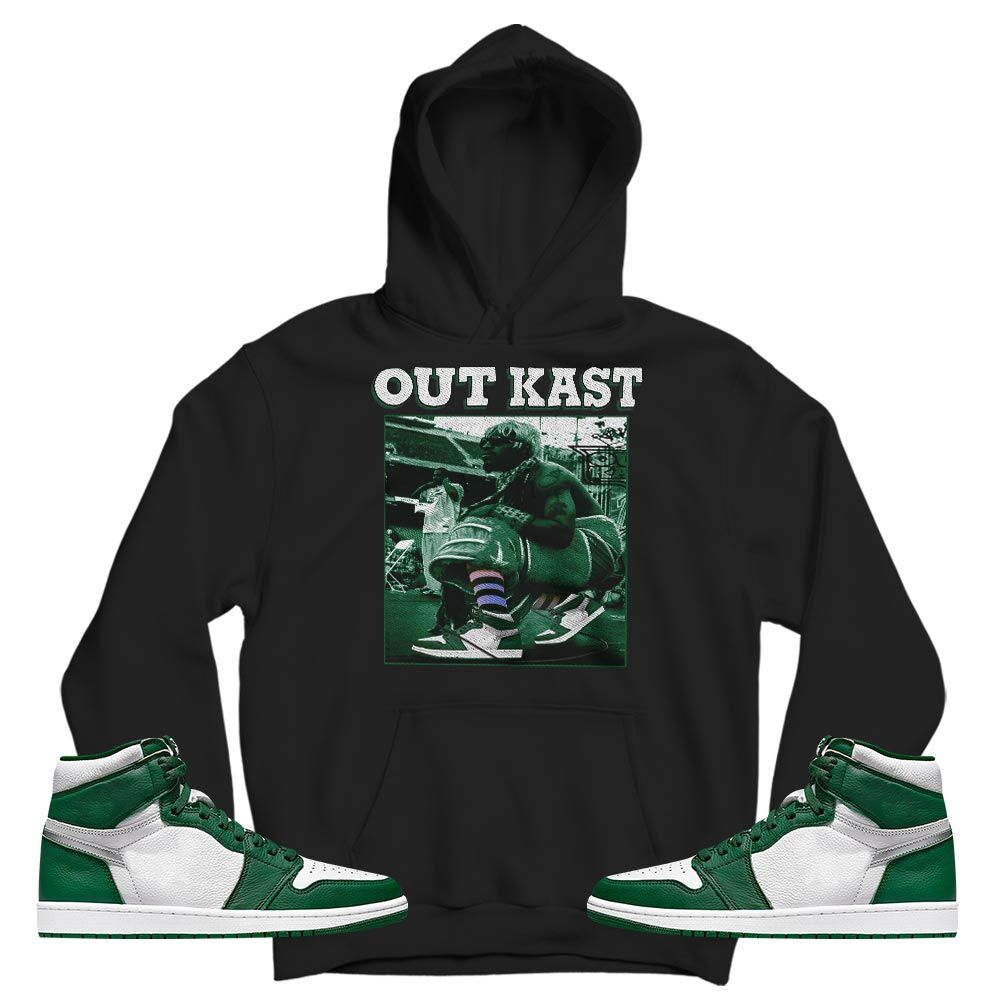 OutKast JD Sneaker Shirt Match High Gorge Green 1s, Jordan 1 Retro High Gorge Green MKO T-Shirt