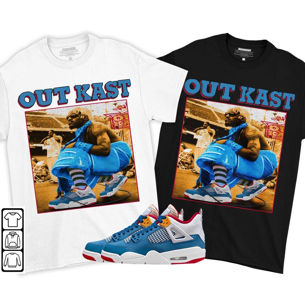 OutKast JD Sneaker Shirt Match Messy Room 4s, Jordan 4 GS Messy Room MKO T-Shirt OutKast JD Sneaker Shirt Match Messy Room 4s, Jordan 4 GS Messy Room MKO T-Shirt