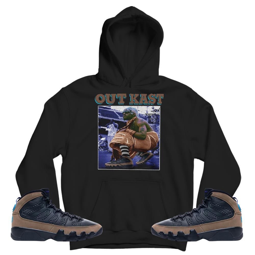 OutKast JD Sneaker Shirt Match Olive Concord 9s, Jordan 9 Olive Concord MKO T-Shirt