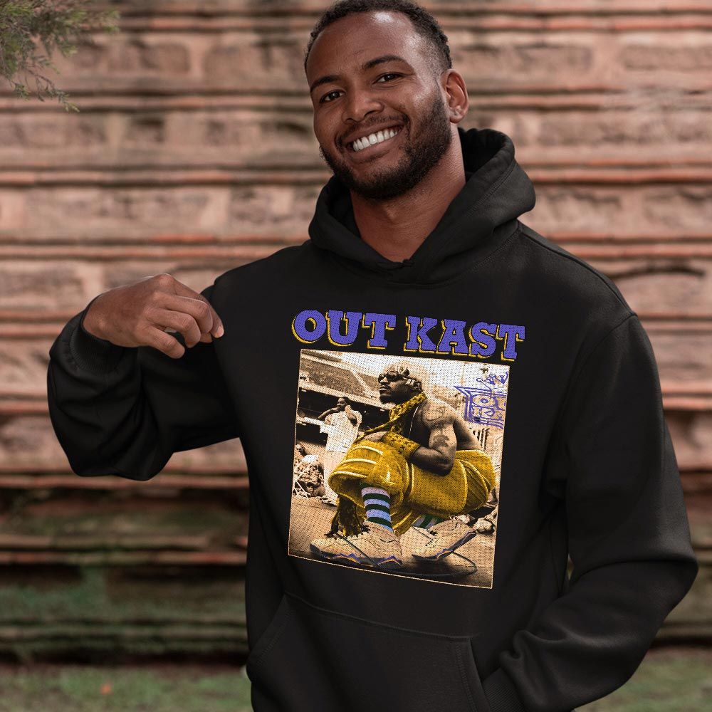 OutKast JD Sneaker Shirt Match Vachetta Tan 7s, Jordan 7 SE Afrobeats MKO T-Shirt OutKast JD Sneaker Shirt Match Vachetta Tan 7s, Jordan 7 SE Afrobeats MKO T-Shirt
