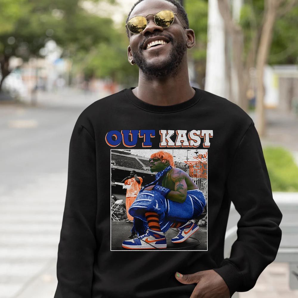 OutKast Shose Sneaker Shirt Match Mid Knicks 1s, Jordan 1 Mid Knicks MKO T-Shirt OutKast Shose Sneaker Shirt Match Mid Knicks 1s, Jordan 1 Mid Knicks MKO T-Shirt