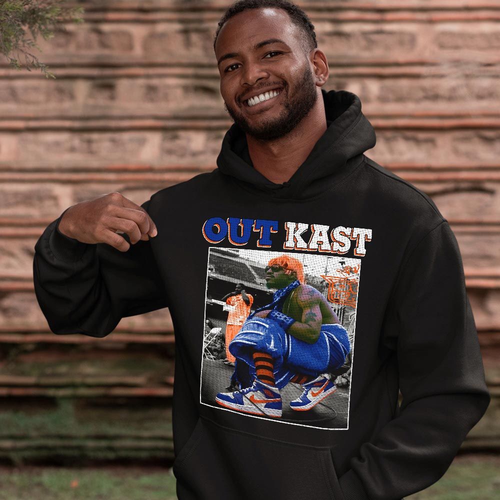 OutKast Shose Sneaker Shirt Match Mid Knicks 1s, Jordan 1 Mid Knicks MKO T-Shirt OutKast Shose Sneaker Shirt Match Mid Knicks 1s, Jordan 1 Mid Knicks MKO T-Shirt