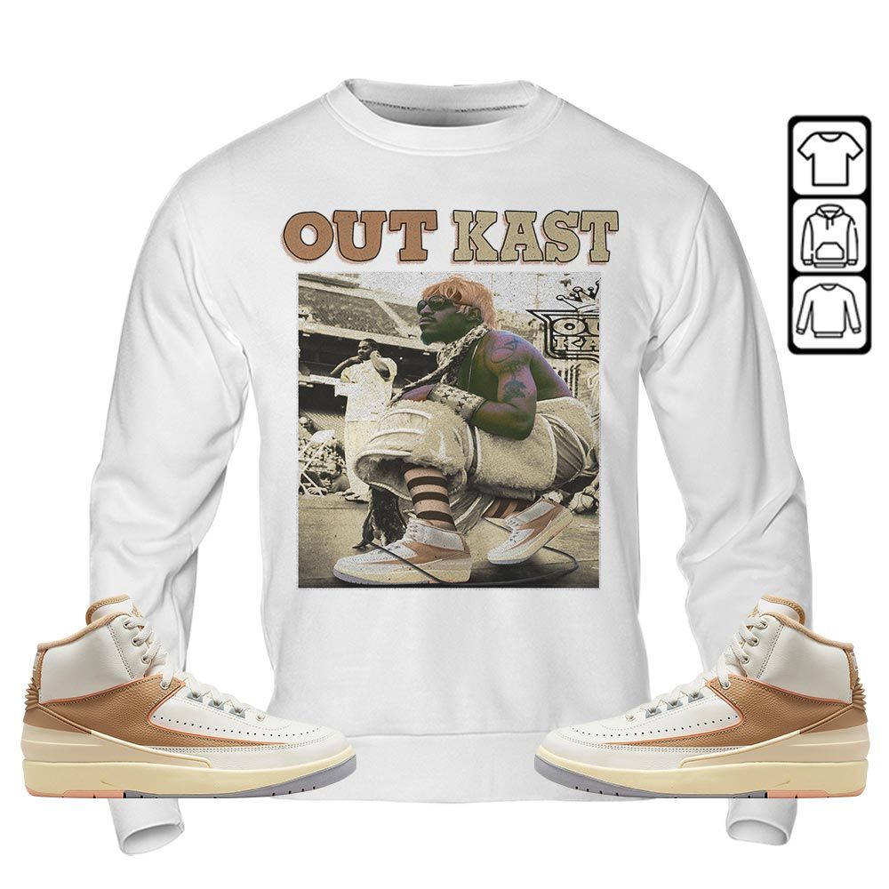 OutKast Shose Sneaker Shirt Match Retro Craft 2s, Jordan 2 Craft MKO T-Shirt OutKast Shose Sneaker Shirt Match Retro Craft 2s, Jordan 2 Craft MKO T-Shirt