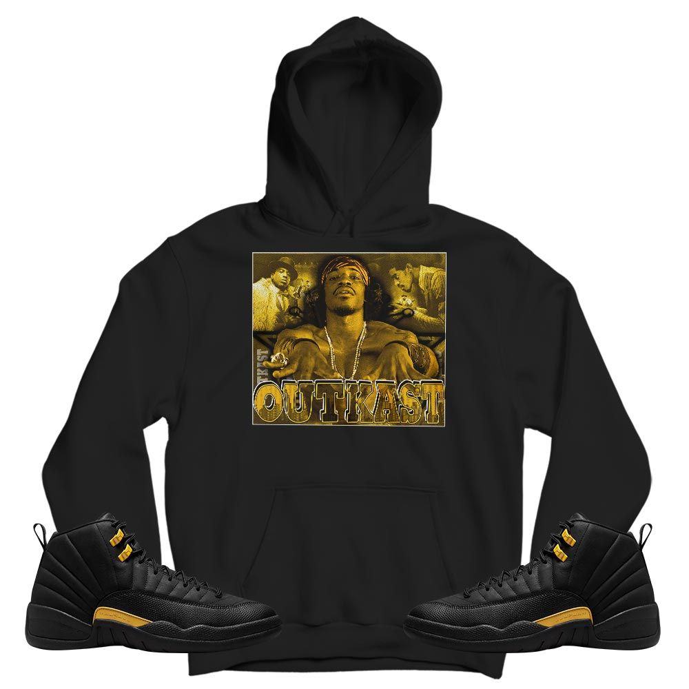 OutKast Sneaker Shirt Match Black Taxi 12s, Jordan 12 Retro Black Taxi MKO T-Shirt