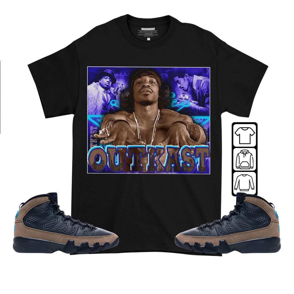 OutKast Sneaker Shirt Match Olive Concord 9s, Jordan 9 Olive Concord MKO T-Shirt