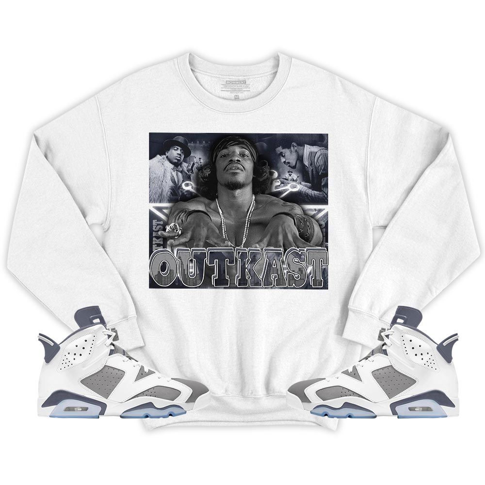 OutKast Sneaker Shirt Match Retro Cool Grey 6s, Jordan 6 Cool Grey MKO T-Shirt OutKast Sneaker Shirt Match Retro Cool Grey 6s, Jordan 6 Cool Grey MKO T-Shirt
