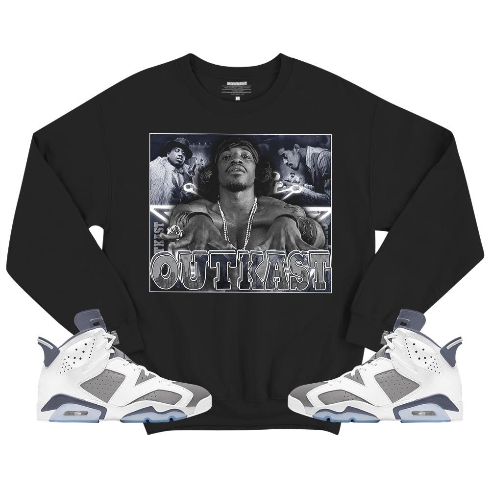 OutKast Sneaker Shirt Match Retro Cool Grey 6s, Jordan 6 Cool Grey MKO T-Shirt OutKast Sneaker Shirt Match Retro Cool Grey 6s, Jordan 6 Cool Grey MKO T-Shirt