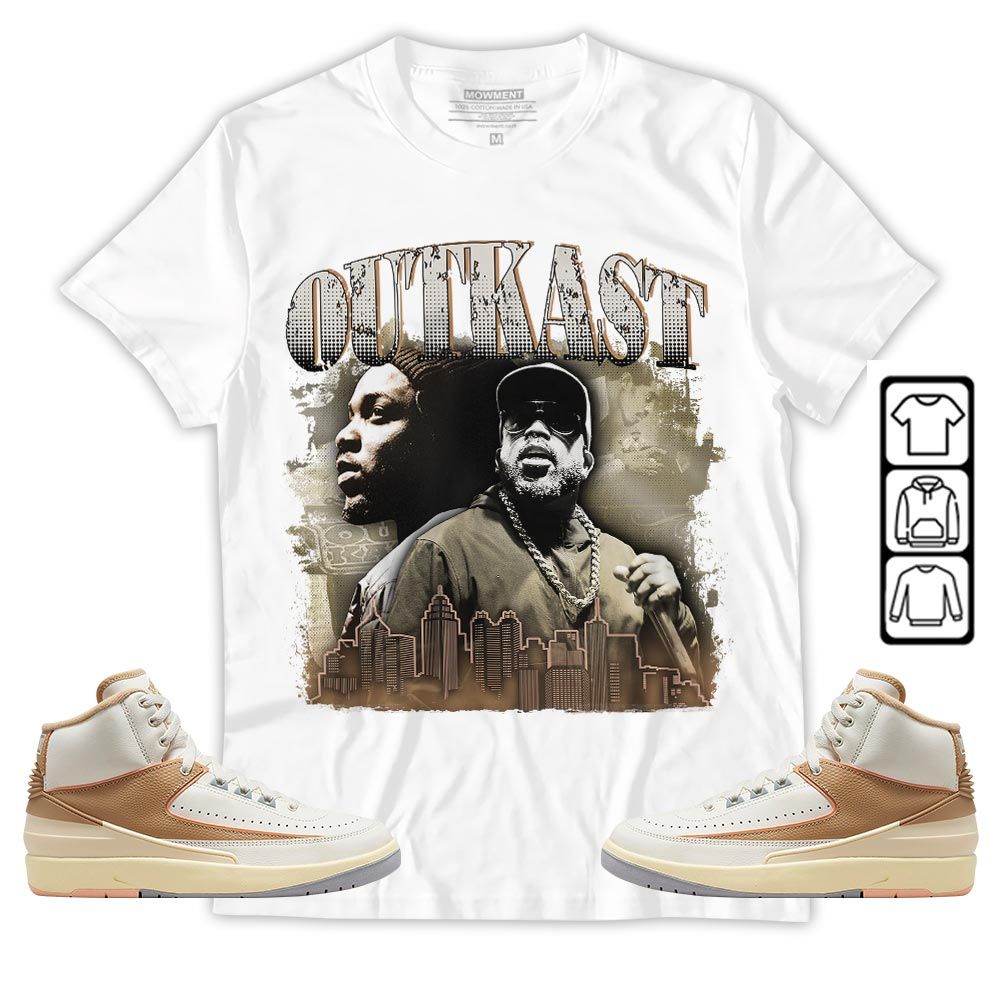 Outkast1 Sneaker Shirt Match Retro Craft 2s, Jordan 2 Craft MKO T-Shirt Outkast1 Sneaker Shirt Match Retro Craft 2s, Jordan 2 Craft MKO T-Shirt
