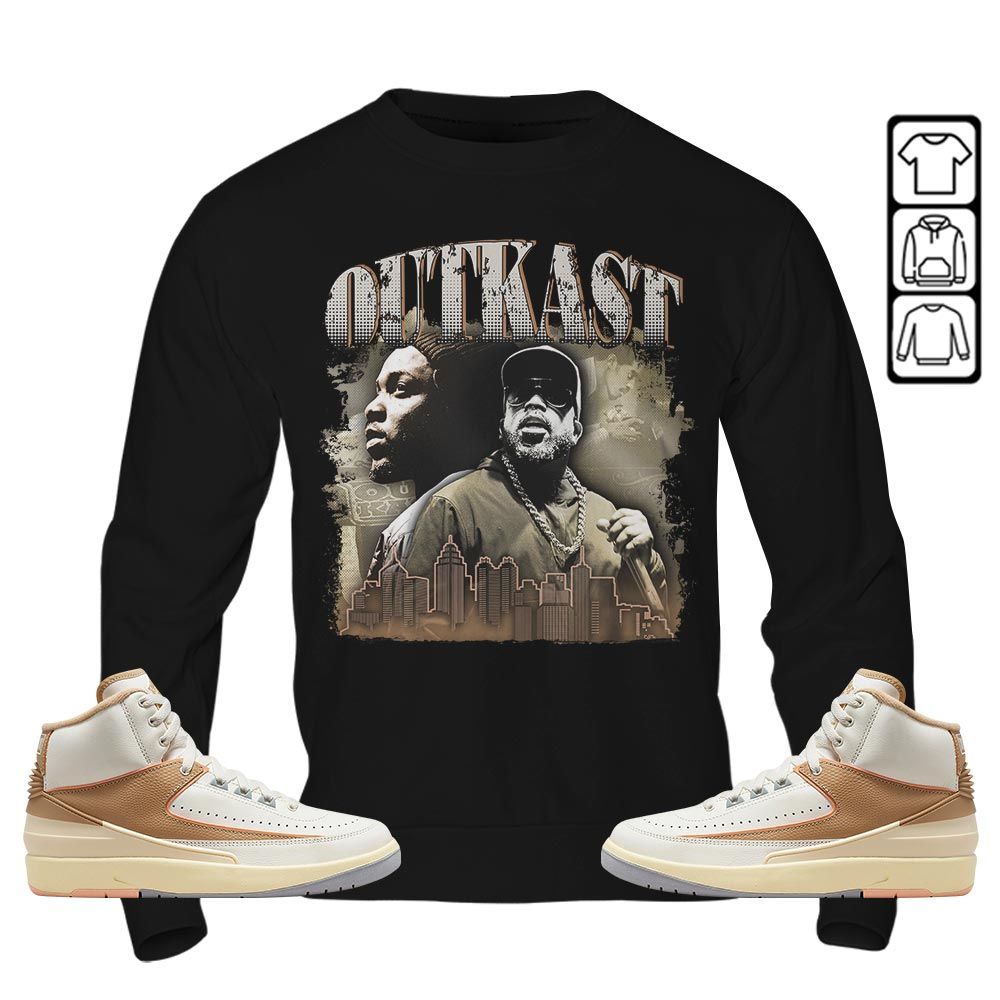 Outkast1 Sneaker Shirt Match Retro Craft 2s, Jordan 2 Craft MKO T-Shirt Outkast1 Sneaker Shirt Match Retro Craft 2s, Jordan 2 Craft MKO T-Shirt