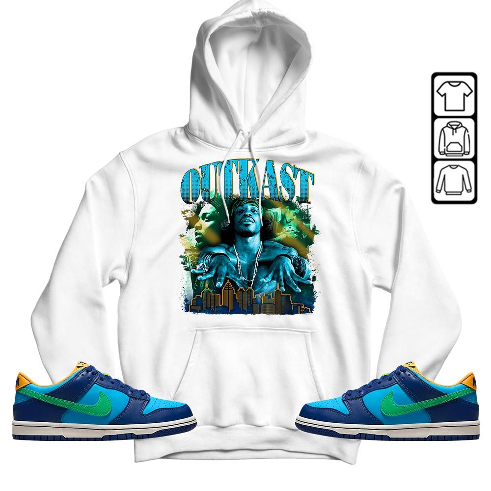 Outkast2 Sneaker Shirt Match Dunk Low GS Kyrie, Dunk Low GS Electric Algae MKO T-Shirt