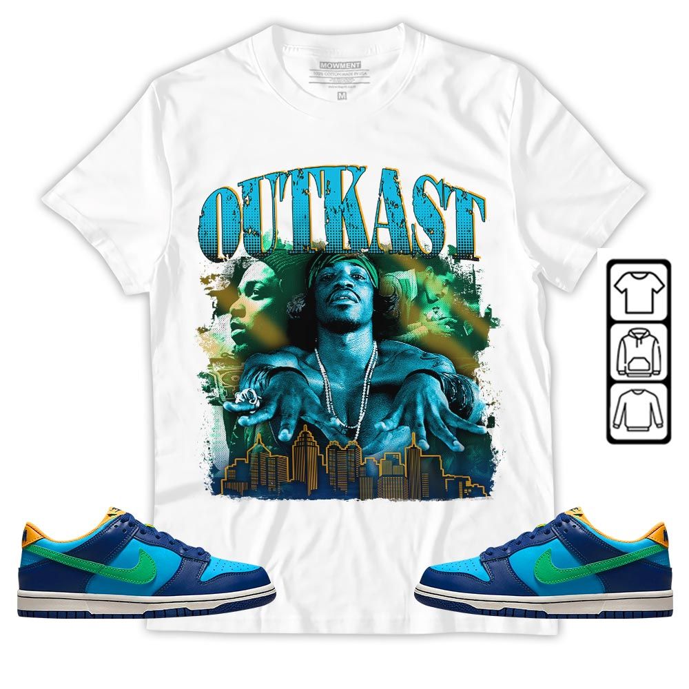 Outkast2 Sneaker Shirt Match Dunk Low GS Kyrie, Dunk Low GS Electric Algae MKO T-Shirt Outkast2 Sneaker Shirt Match Dunk Low GS Kyrie, Dunk Low GS Electric Algae MKO T-Shirt