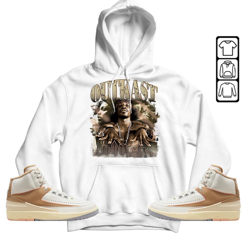 Outkast2 Sneaker Shirt Match Retro Craft 2s, Jordan 2 Craft MKO T-Shirt