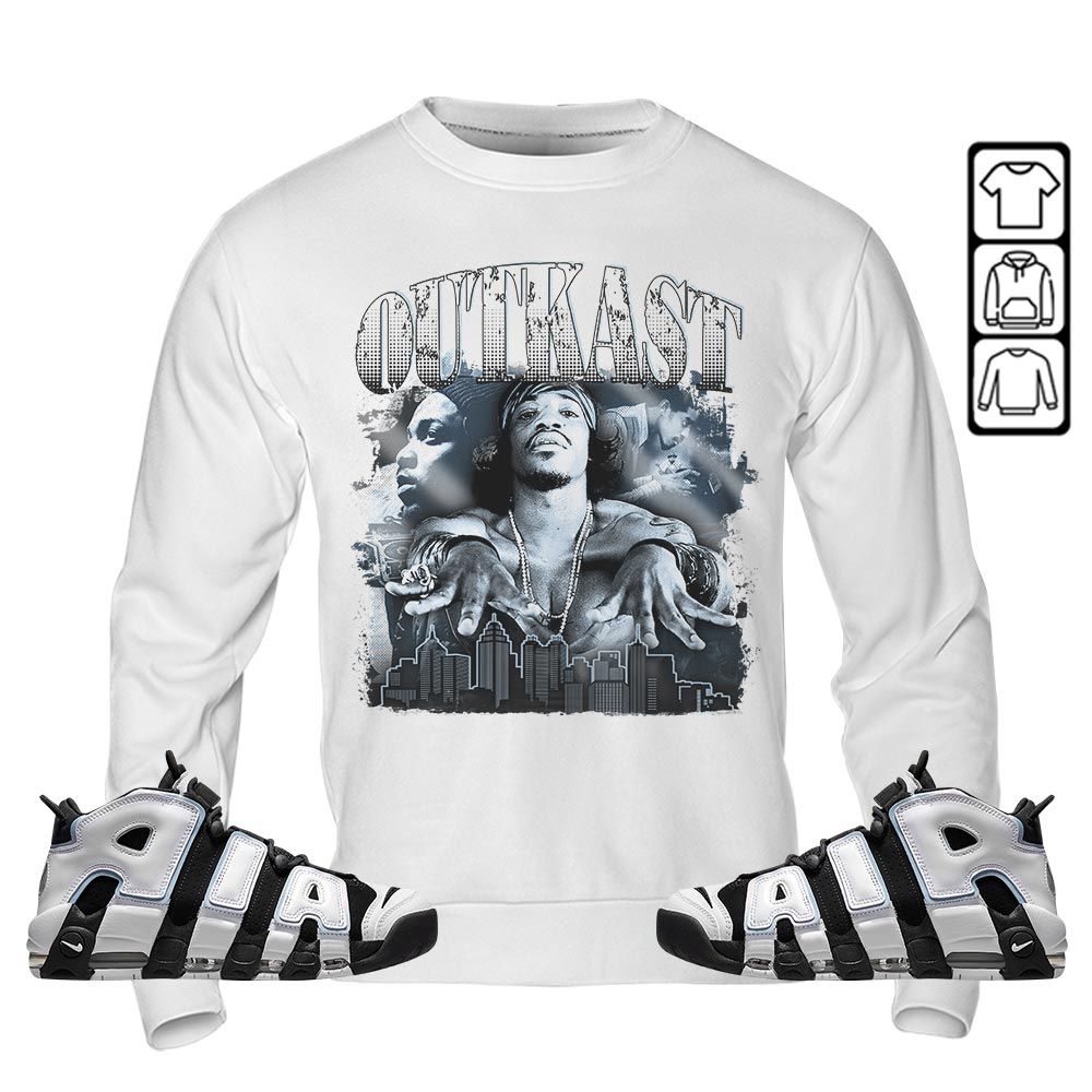 Outkast2 Sneaker Shirt Match Uptempo Cobalt Bliss, Air More Uptempo Cobalt Bliss MKO Sweatshirt Outkast2 Sneaker Shirt Match Uptempo Cobalt Bliss, Air More Uptempo Cobalt Bliss MKO Sweatshirt