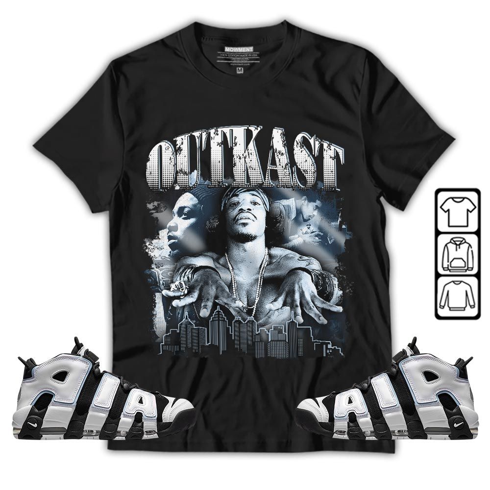 Outkast2 Sneaker Shirt Match Uptempo Cobalt Bliss, Air More Uptempo Cobalt Bliss MKO T-Shirt